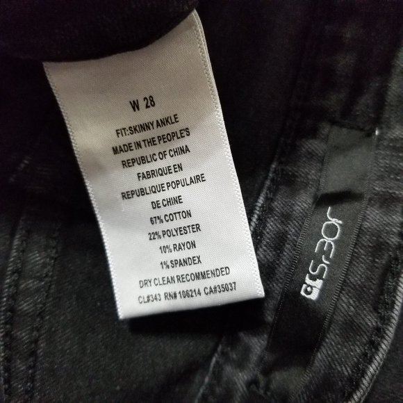 Joe's jeans 28 Skinny Ankle Dori faded wash stretch DHBDOI5968 - Picture 12 of 13
